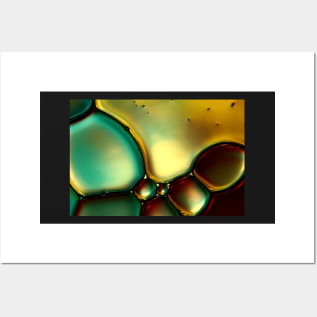 Oil & Water Abstract I Wall Art by SharonJ